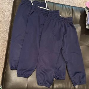 Navy blue youth large ball pants